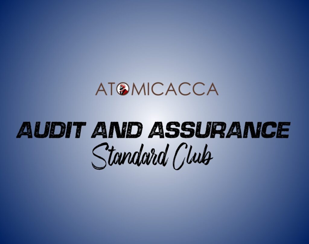 Audit And Assurance – Atomic ACCA